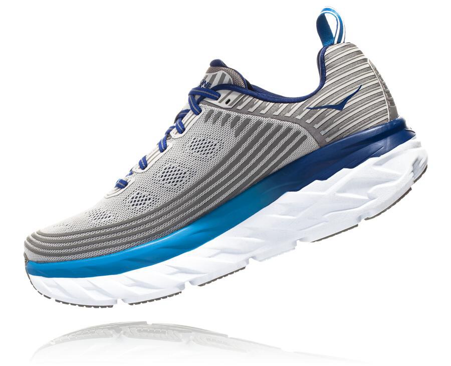 Hoka One One Løbesko Herre - Bondi 6 - Grå - 856901ZXE